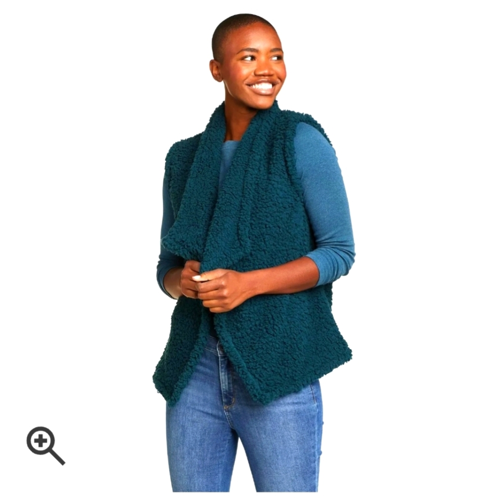 Eddie Bauer fireside plush vest